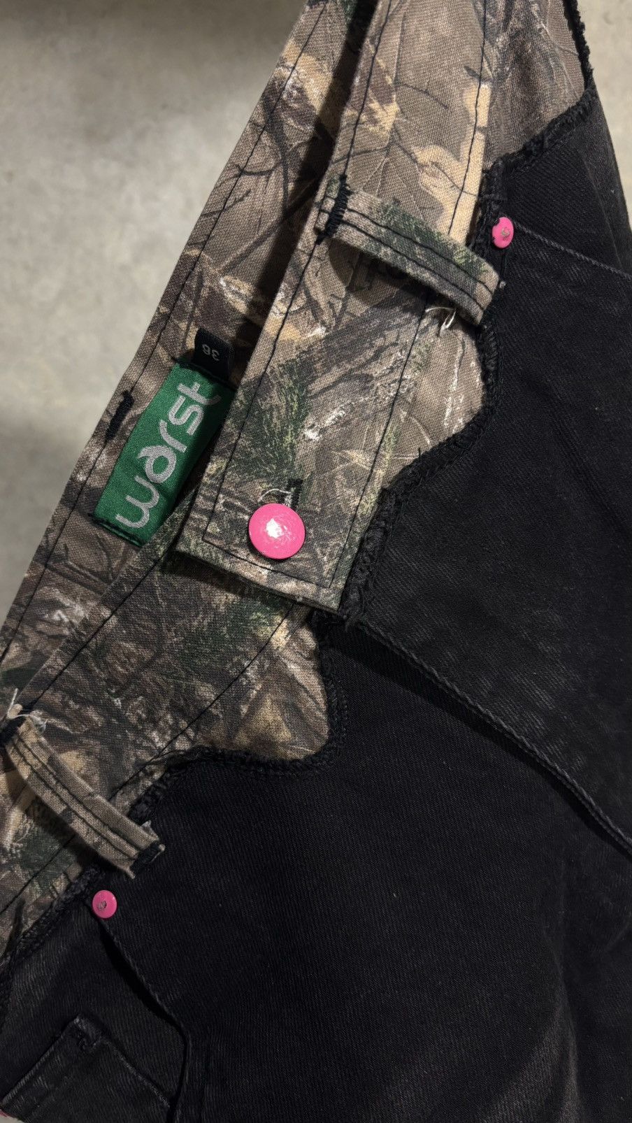 Other Wrstwrstwrst Camo Denim Size US 36 / EU 52 - 6 Thumbnail