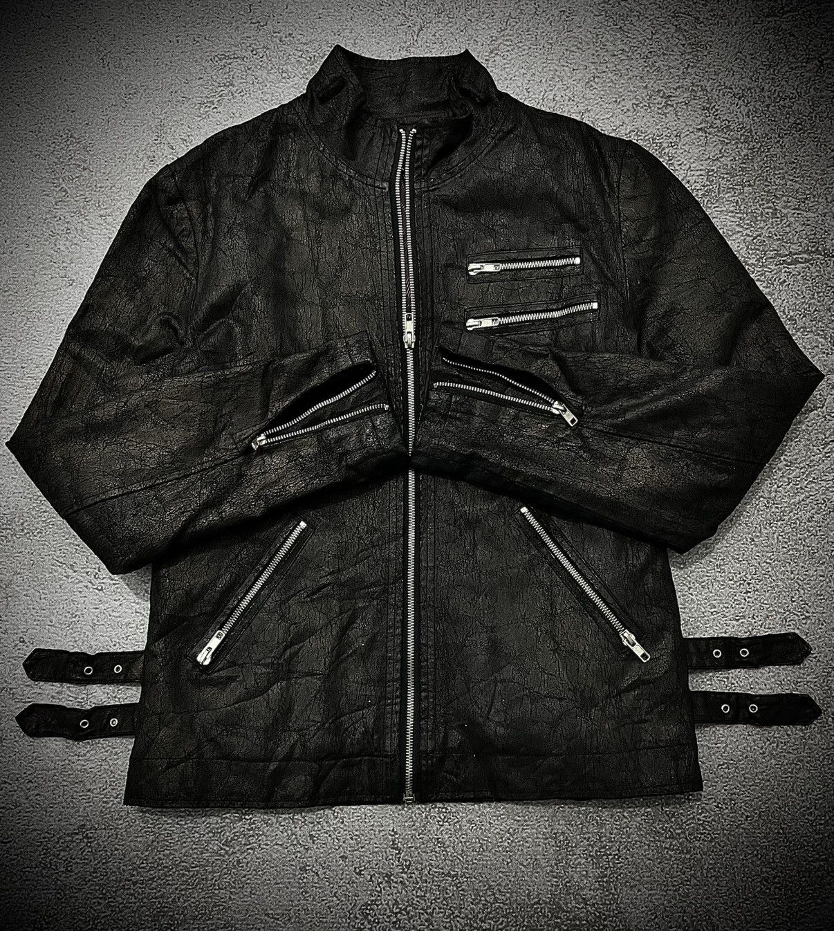 Japanese Brand 2000s Solare Leather Biker Jacket Tornado Mart Style Size US M / EU 48-50 / 2 - 6 Thumbnail