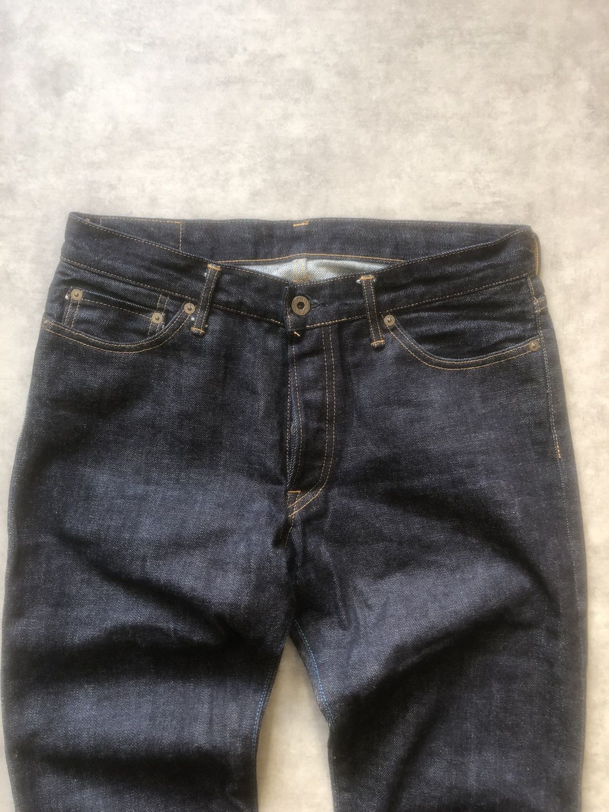 Designer × Japan Blue × Japanese Brand Japan Blue Selvedge Japanese High Quaility Denim Jeans Pants Size US 32 / EU 48 - 3 Thumbnail