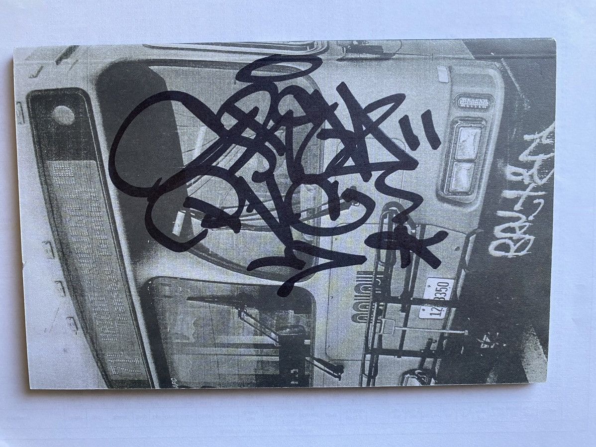 Huf × Upper Playground Barry McGee Grey one signed graffiti Zine Size ONE SIZE - 2 Thumbnail