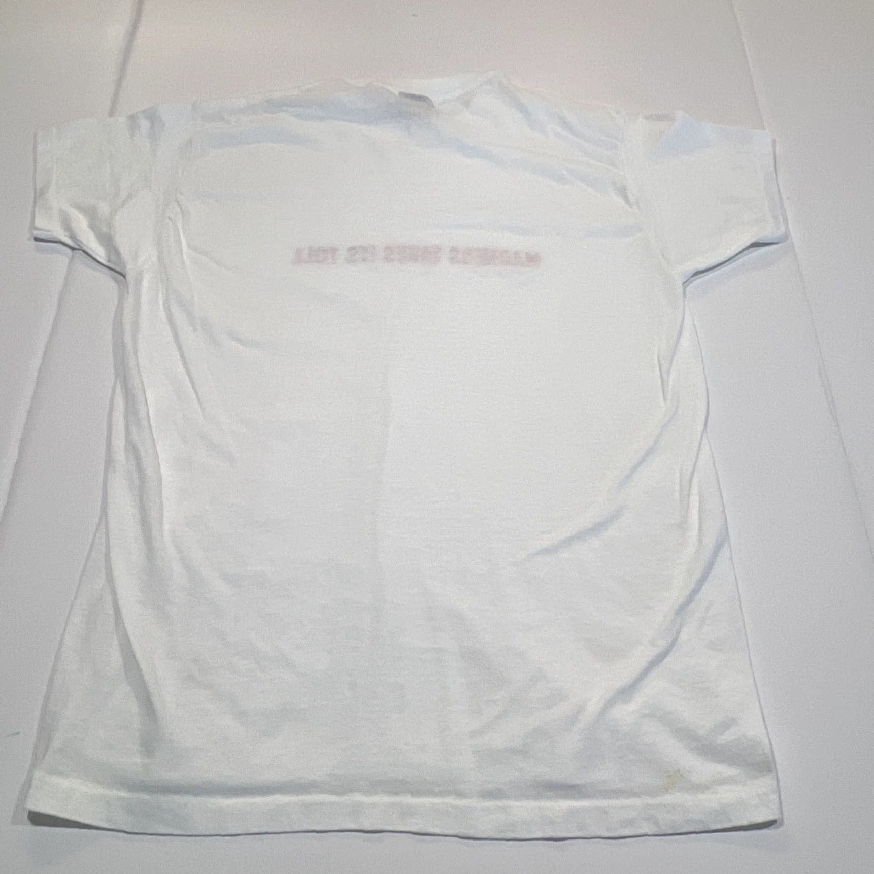 Vintage VINTAGE Madness Takes It’s Toll T Shirt XL White Sneakers Graphic Tee Unisex 1990s Short Sleeve Size US XL / EU 56 / 4 - 3 Thumbnail