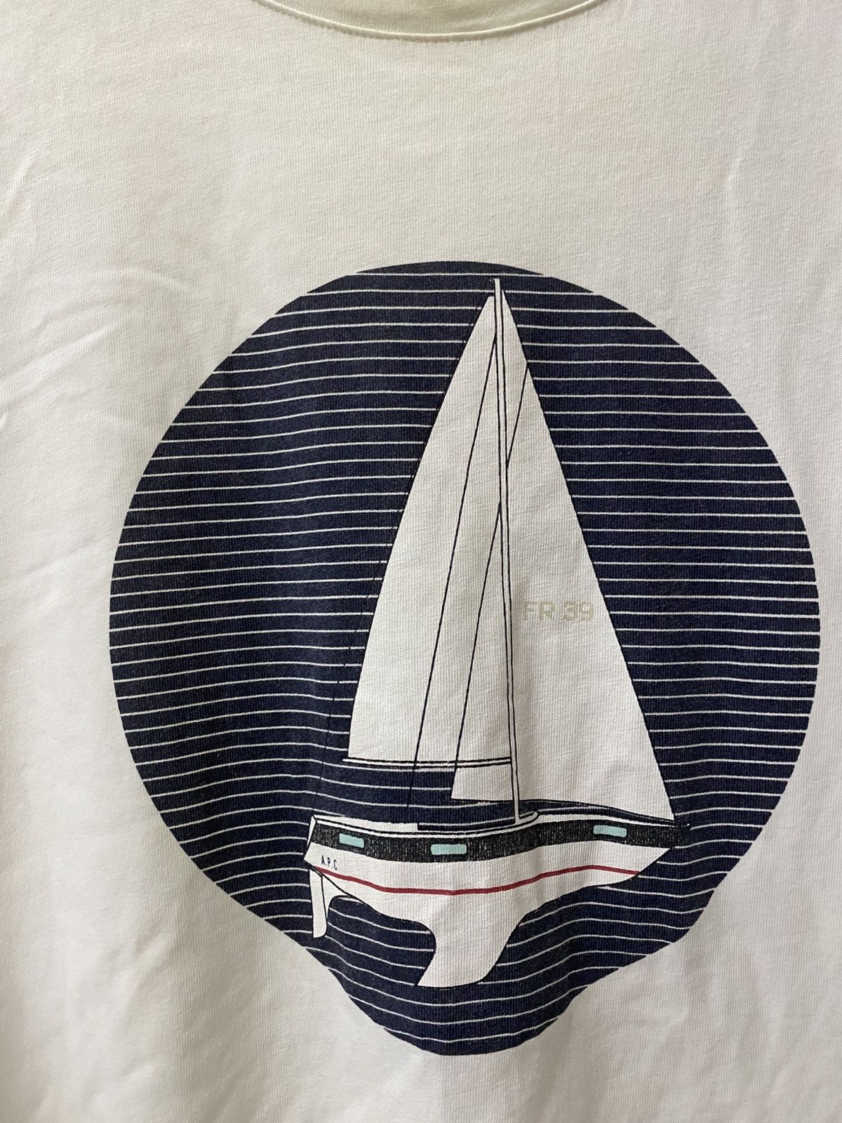 A.P.C. Vintage A.P.C Section Musicale Japanese Tee Size US L / EU 52-54 / 3 - 4 Thumbnail