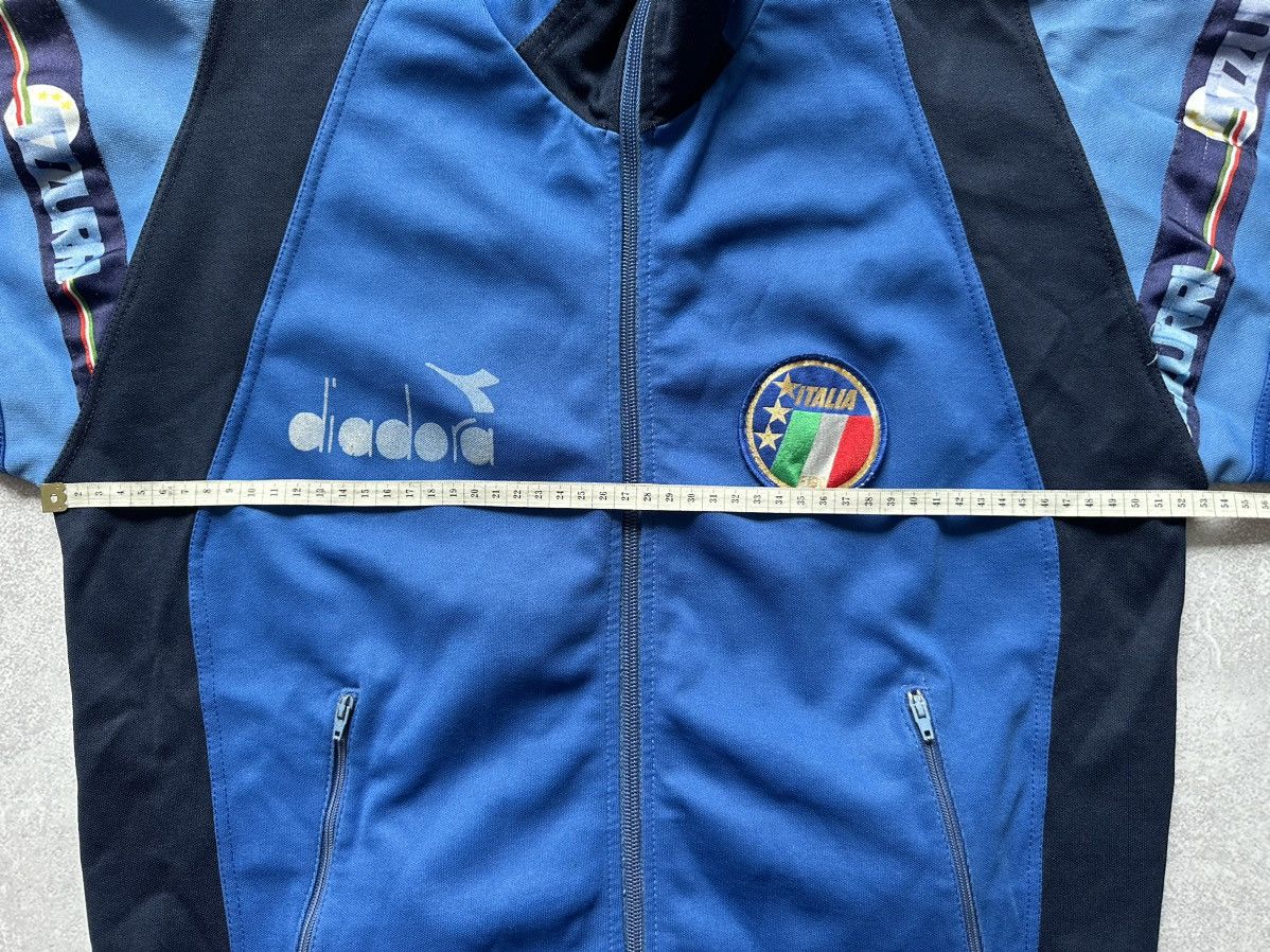 Diadora × Vintage Vintage Italy soccer track jacket size 46 Azzurri Diadora Size US S / EU 44-46 / 1 - 8 Thumbnail