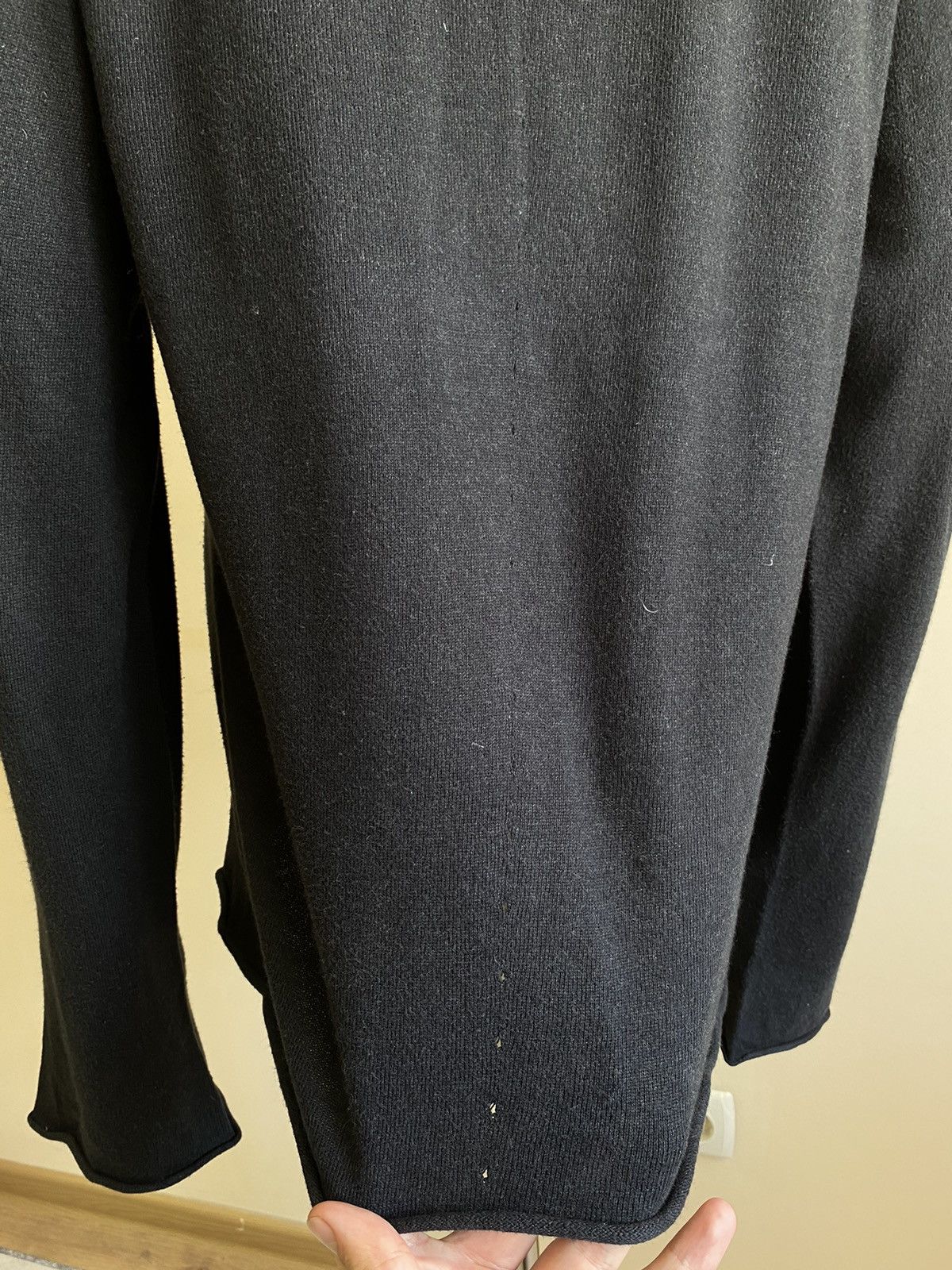 hannes roether Hannes Roether Black Avant Garde Long Sleeve Sweater Size XL Size XL / US 12-14 / IT 48-50 - 9 Thumbnail