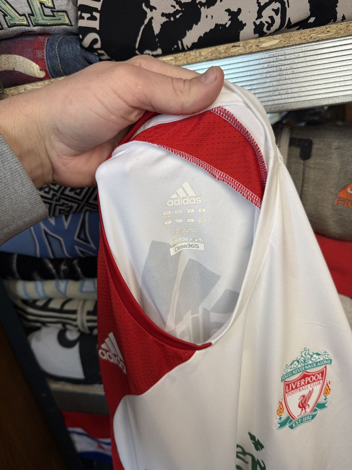 Adidas Adidas Liverpool jersey size Large Carlsberg Size US L / EU 52-54 / 3 - 6 Thumbnail