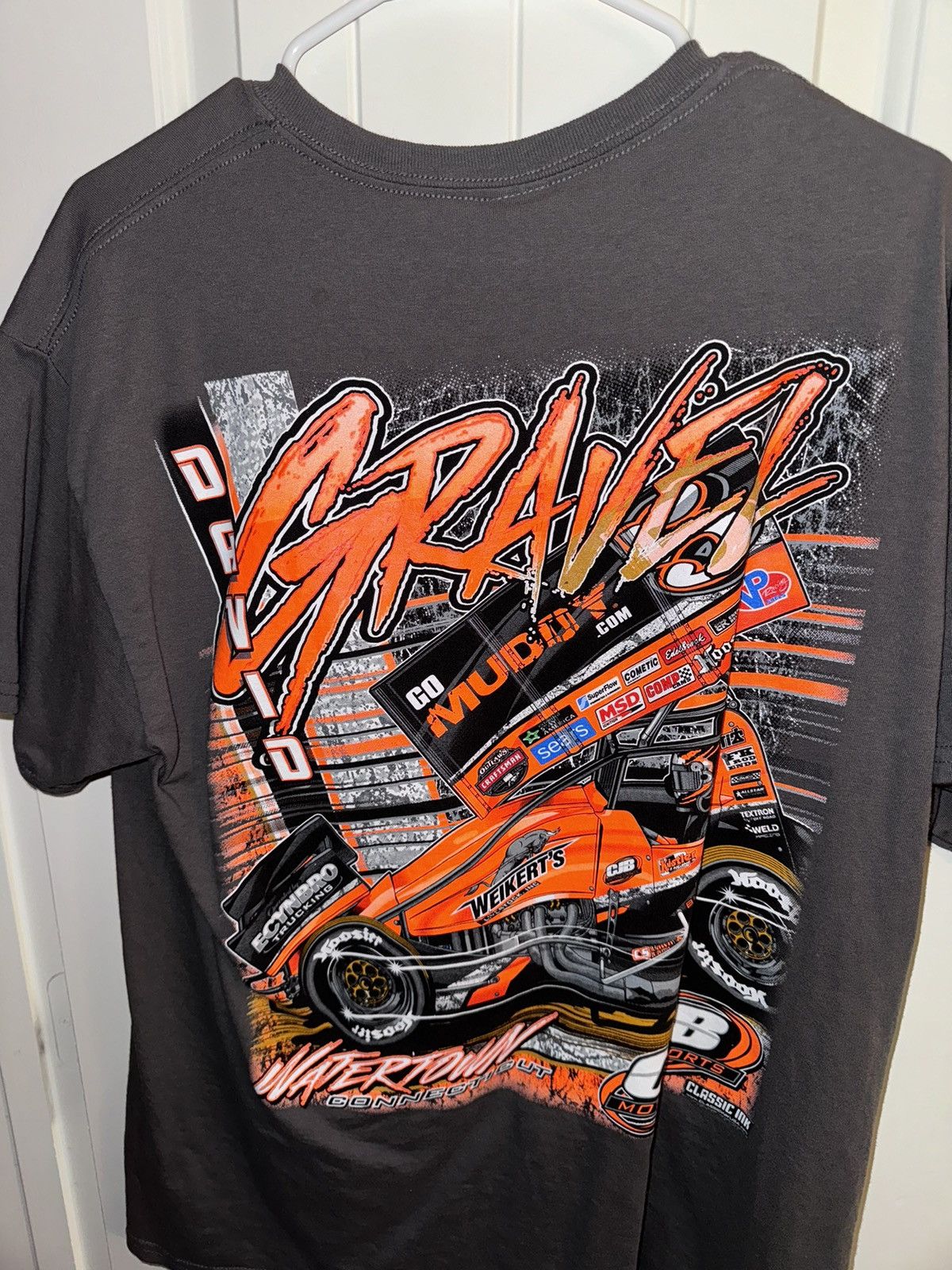 Vintage david gravel tshirt Size US L / EU 52-54 / 3 - 4 Thumbnail