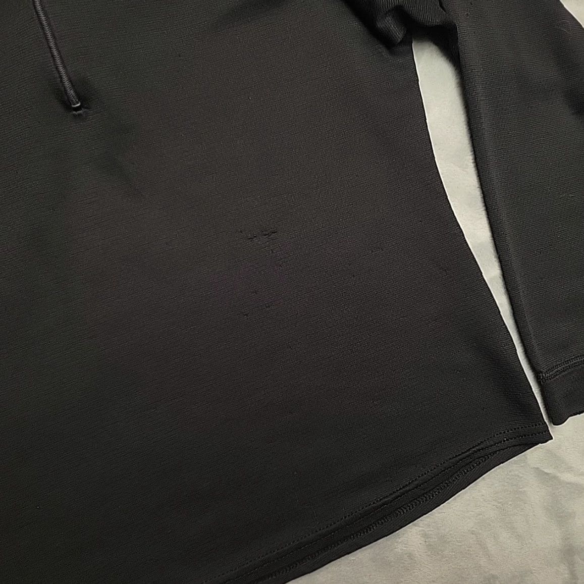 Patagonia VINTAGE Patagonia Capilene Sweater Women XS Black 1/4 Zip Outdoors Made in USA Gorp Size XS / US 0-2 / IT 36-38 - 2 Thumbnail