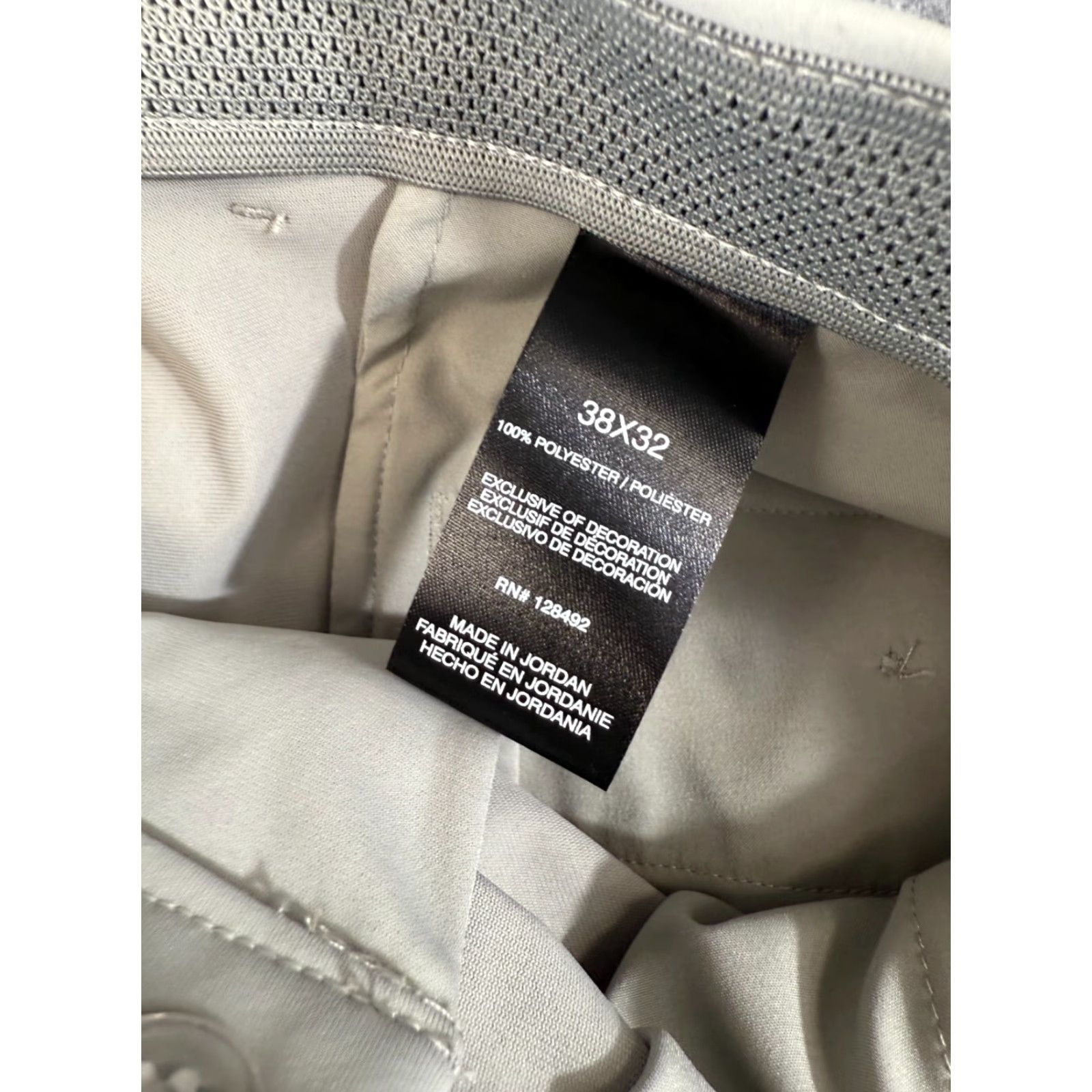 Vintage Greg Norman Pants Mens 38x32 Crusted Gravel Green Classic Stretch Golf Chino NWT Size US 38 / EU 54 - 6 Thumbnail