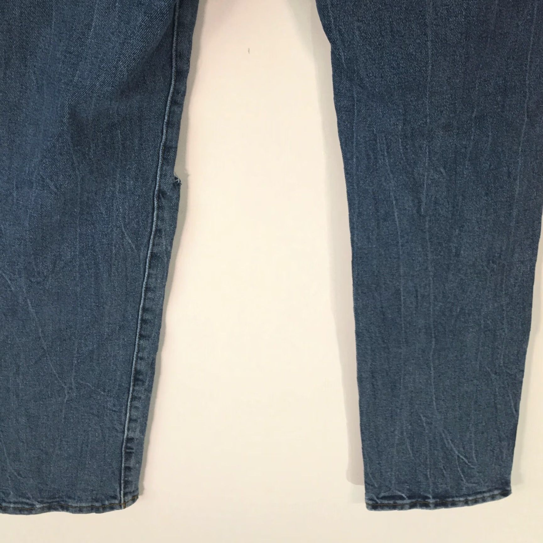 Gap Gap Denim Jeans Women's Regular Size 6 Mid Rise Distressed Straight Blue 30x28 Jeans Size 28" / US 6 / IT 42 - 6 Thumbnail