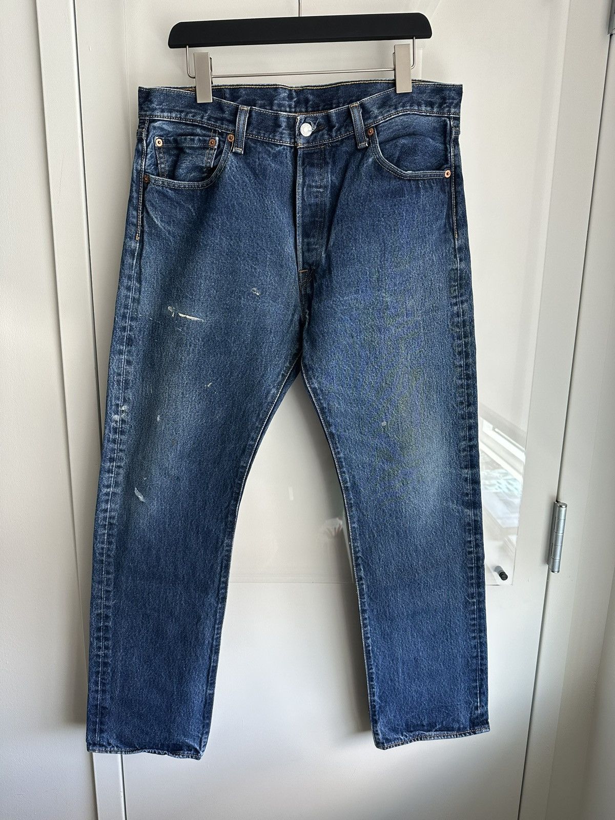 Levi's Vintage Medium Wash Levi’s 501 Jeans Size US 36 / EU 52 - 1 Thumbnail