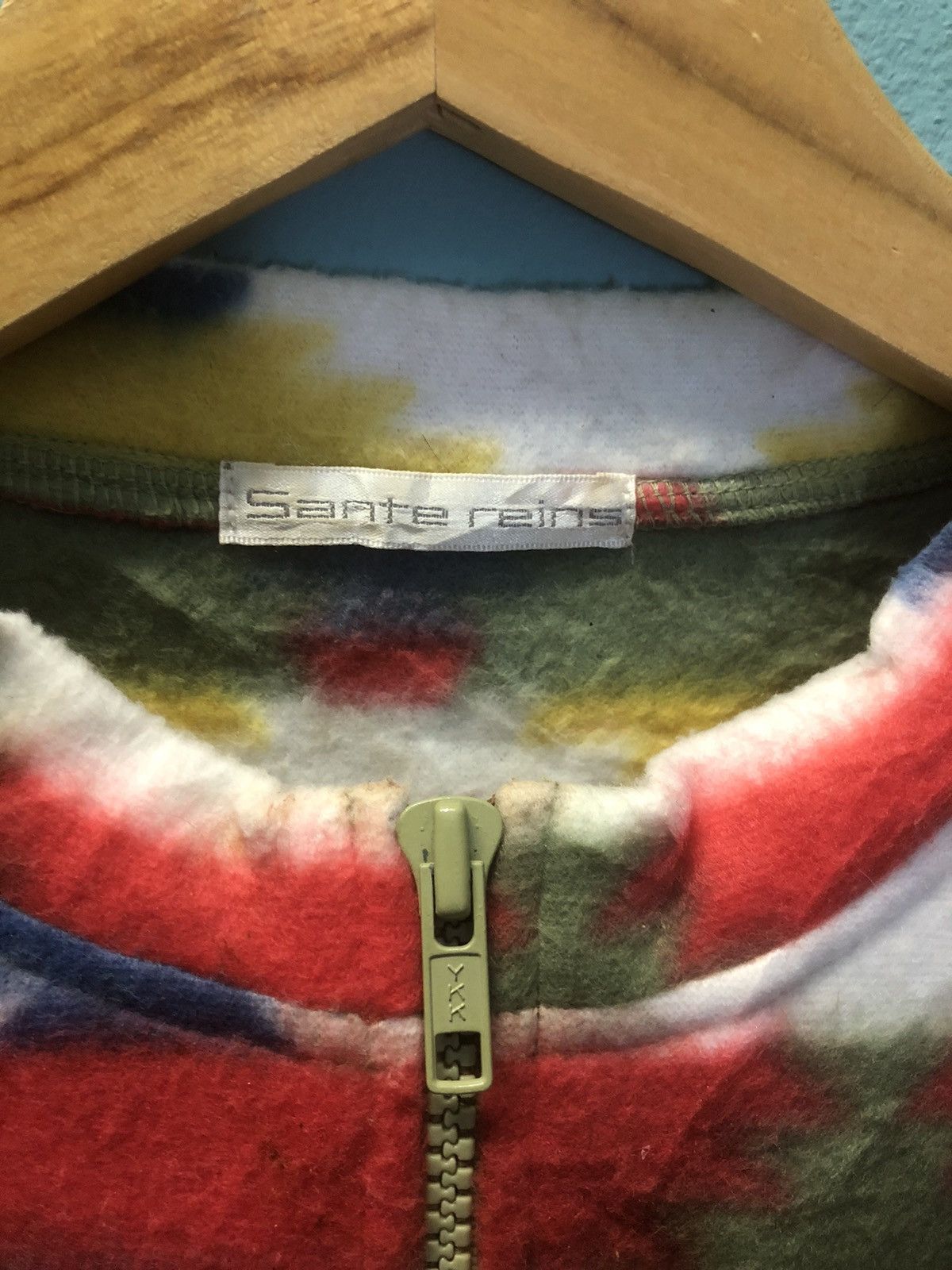 Japanese Brand × Vintage Sante reins navajo fleece sweatshirt Size US XL / EU 56 / 4 - 6 Thumbnail