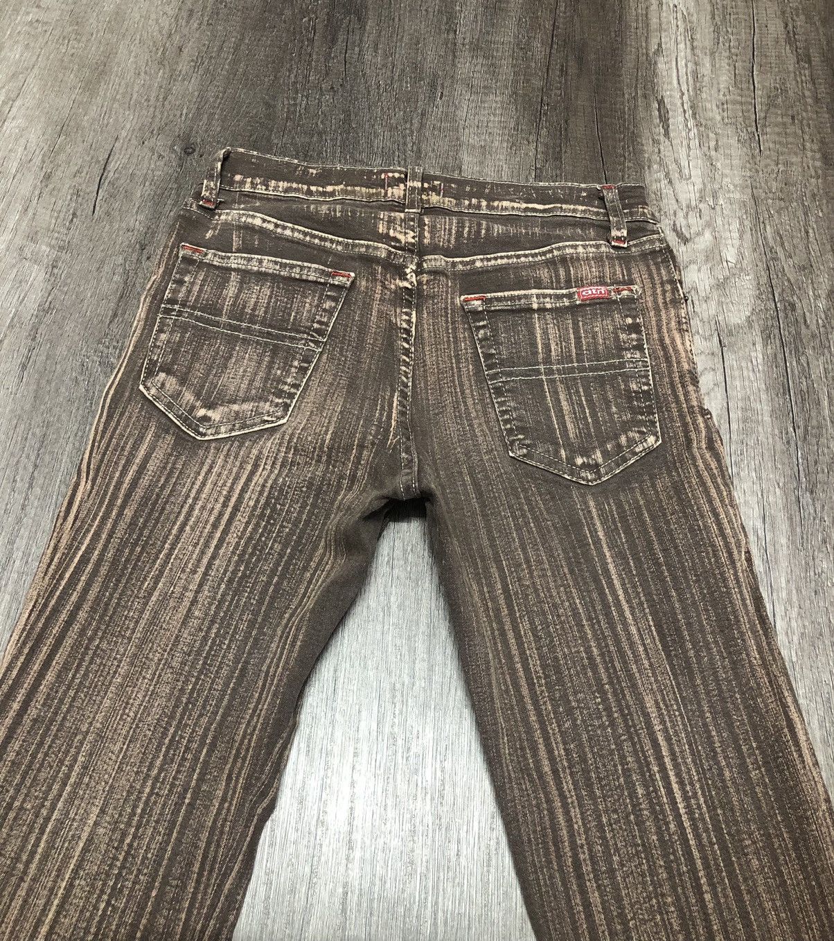 Designer × Japanese Brand VINTAGE DALTON GERMANY BERNING FLARE JEANS Size 27" / US 4 / IT 40 - 4 Thumbnail