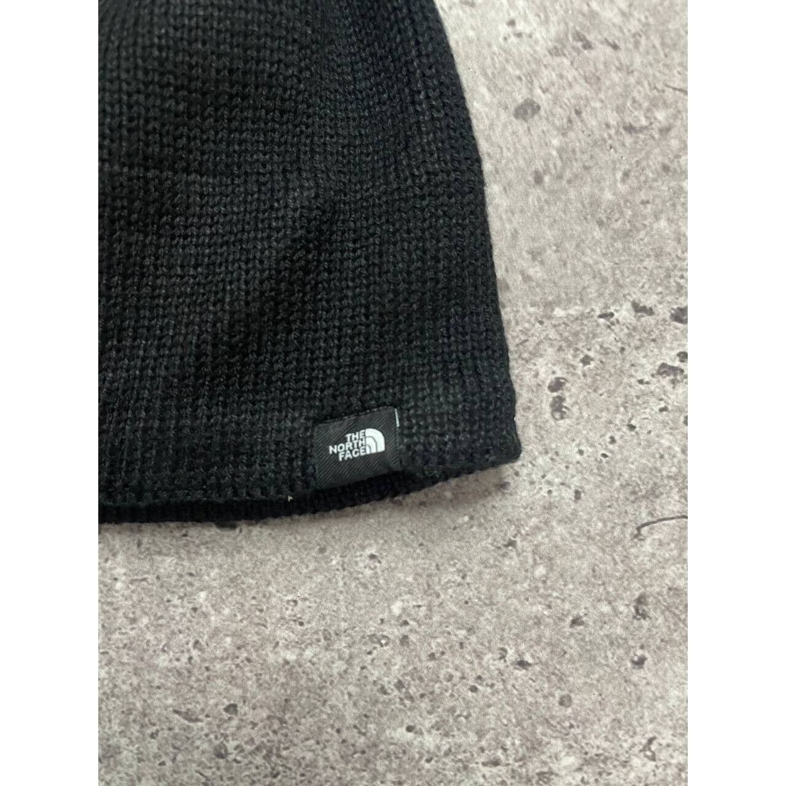 The North Face Vintage The North Face Black Beanie Hat PD Investing Logo Size ONE SIZE - 2 Thumbnail