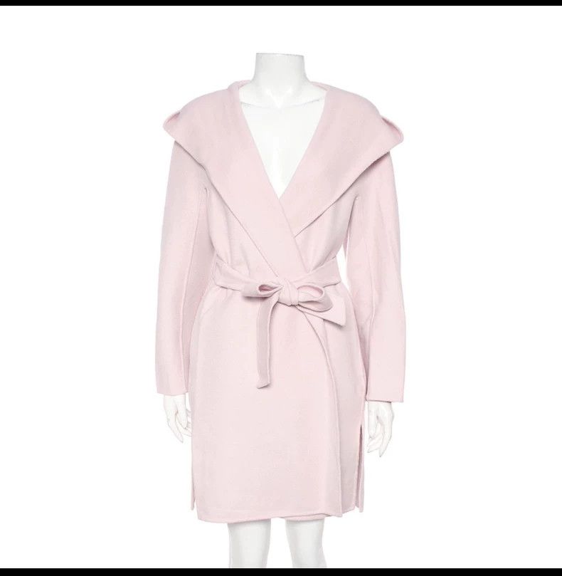 Max Mara Max Mara Studio Pink Wool Coat Size XL / US 12-14 / IT 48-50 - 4 Thumbnail