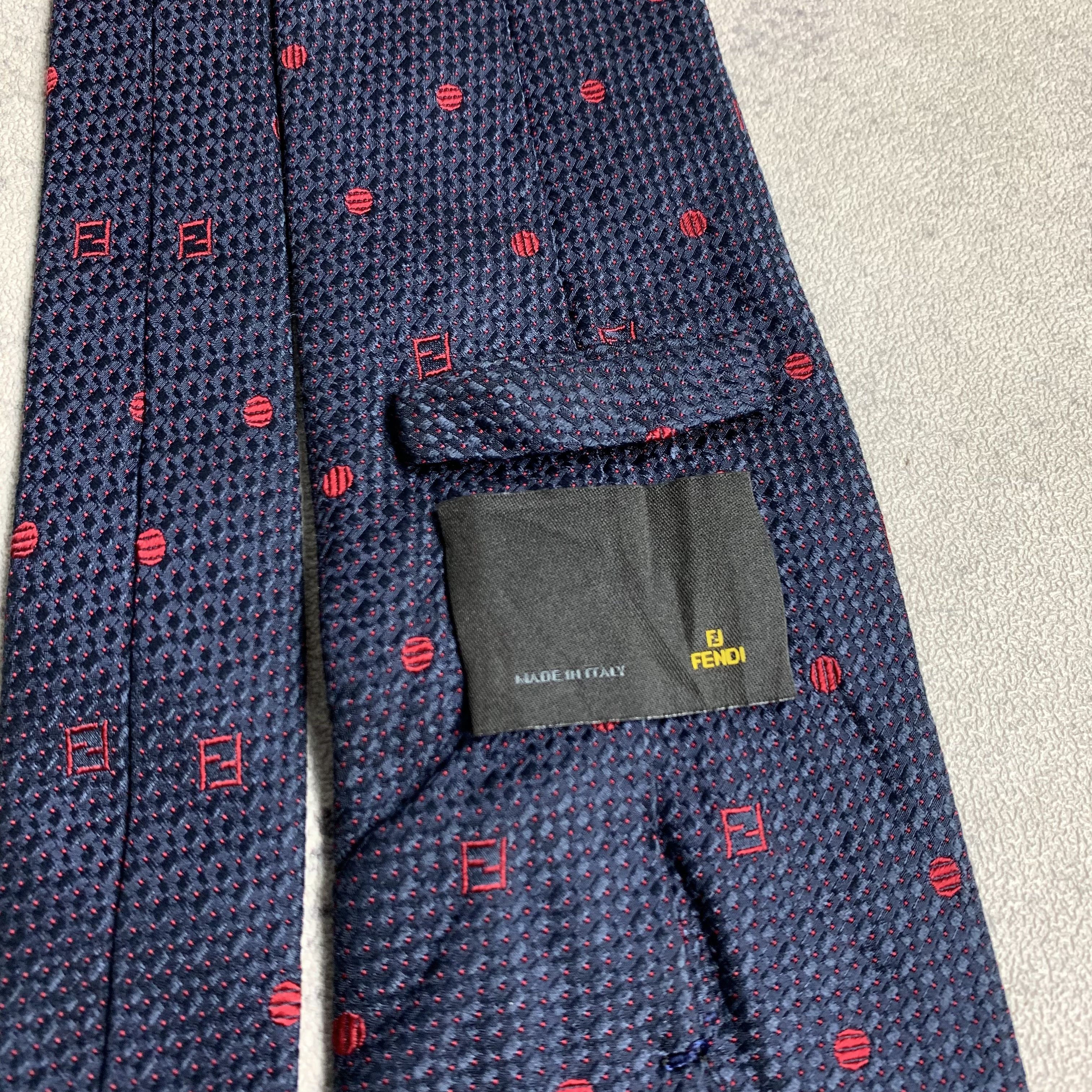 Fendi Fendi Silk Tie Size ONE SIZE - 4 Thumbnail