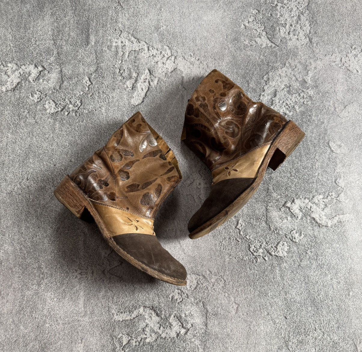 MoMA MOMA 38.5 wester cowboy shoes boots avantgarde retro Size US 8.5 / IT 38.5 - 4 Thumbnail
