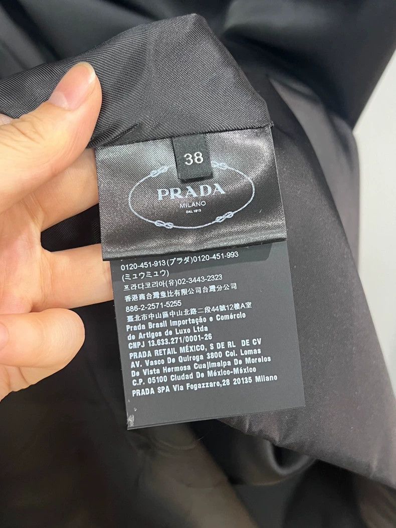 Prada Prada Black Nylon Vest Dress-2506 Size S / US 4 / IT 40 - 5 Thumbnail