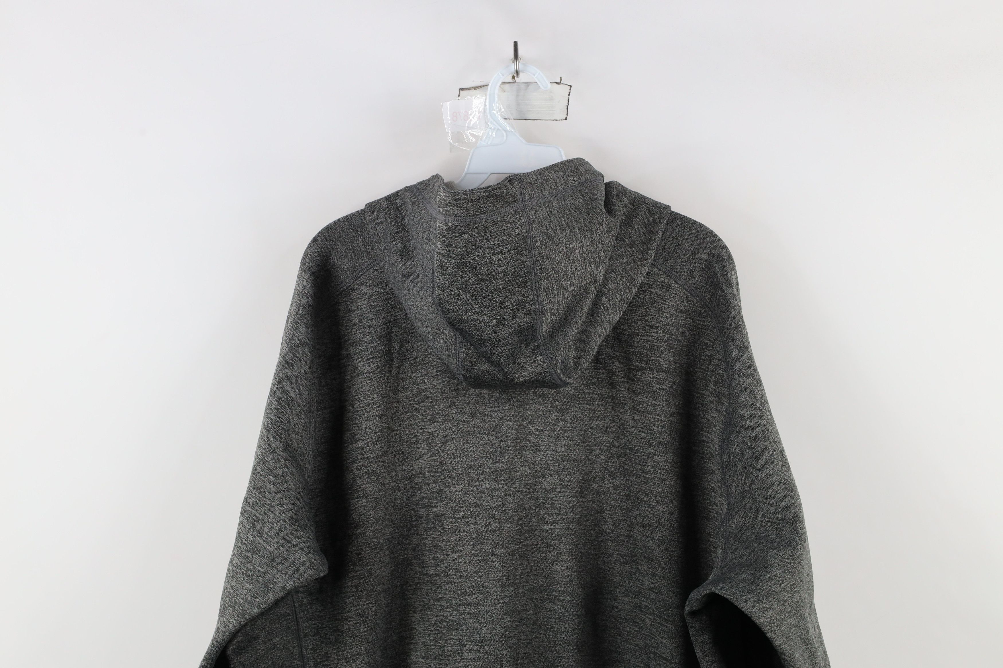 Adidas × Vintage Y2K Adidas Spell Out Fleece Lined Hoodie Sweatshirt Gray Size US XXL / EU 58 / 5 - 14 Thumbnail