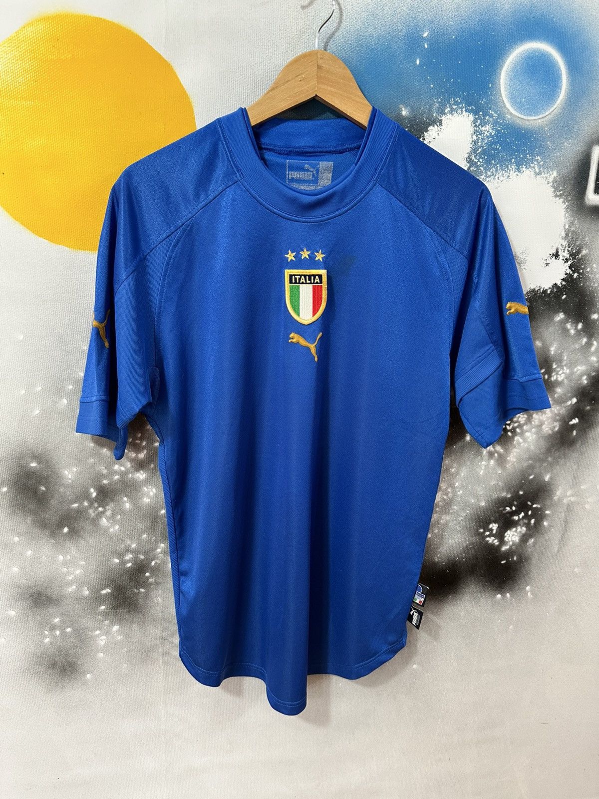 Puma 🩸RARE🩸 Italy Vintage Jersey Puma 2004/2006 Size US M / EU 48-50 / 2 - 4 Thumbnail