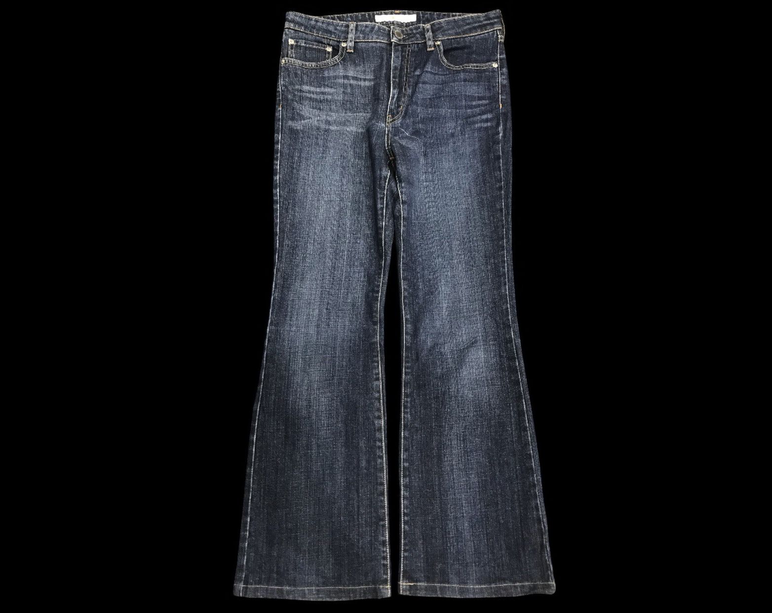 Japanese Brand Flare🔥Uniqlo Flare Stretchable Jeans F14 Size US 32 / EU 48 - 1 Thumbnail