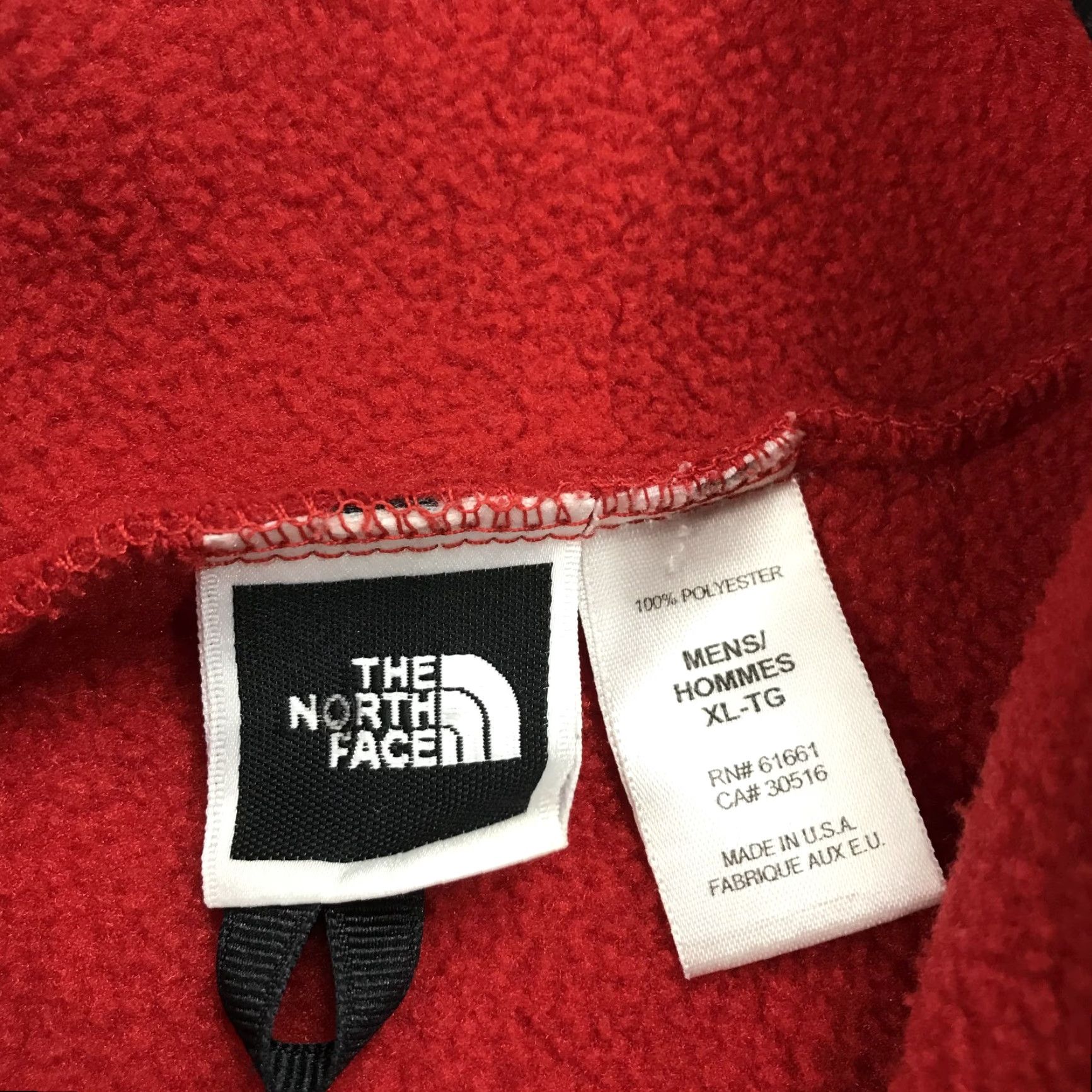 The North Face VINTAGE The North Face Vest Mens XL Red Full Zip Fleece Sleeveless USA 90s Bomber Jacket Hiking Mens XL Red USA 90s The North Face Vest Size US XL / EU 56 / 4 - 4 Thumbnail