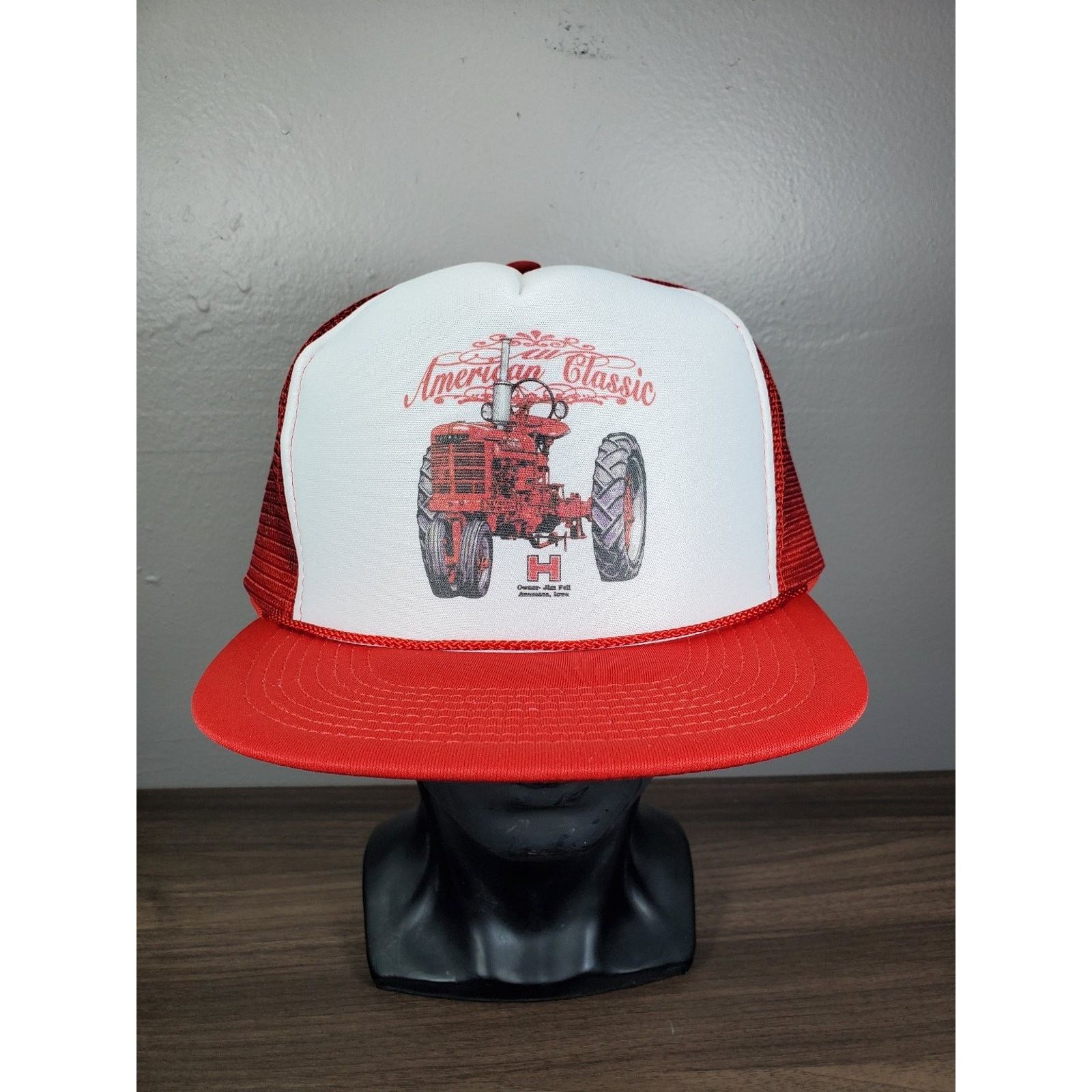 Vintage Mcormick Famall Tractor American Classic Trucker Hat Cap Ag Size ONE SIZE - 3 Thumbnail
