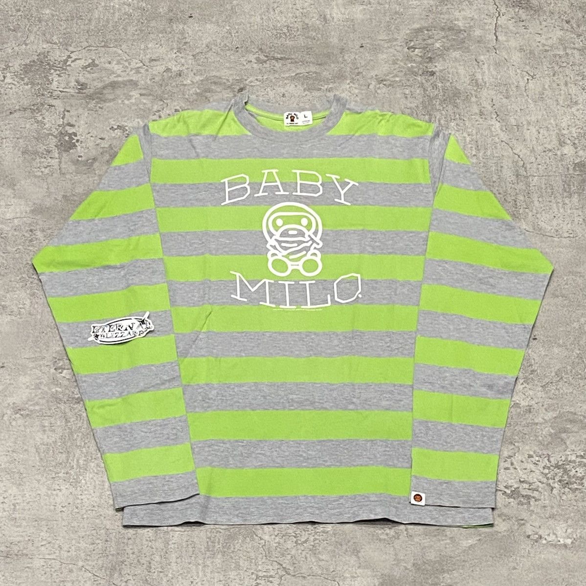 Baby Milo Striped Long Sleeve Tshirt