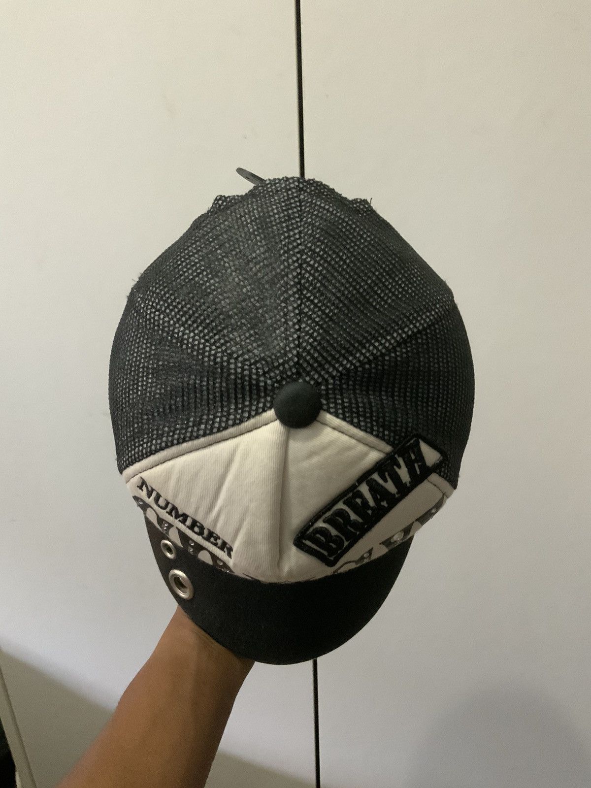 Japanese Brand Number Crush Breath Trucker Cap Hat Size ONE SIZE - 6 Thumbnail