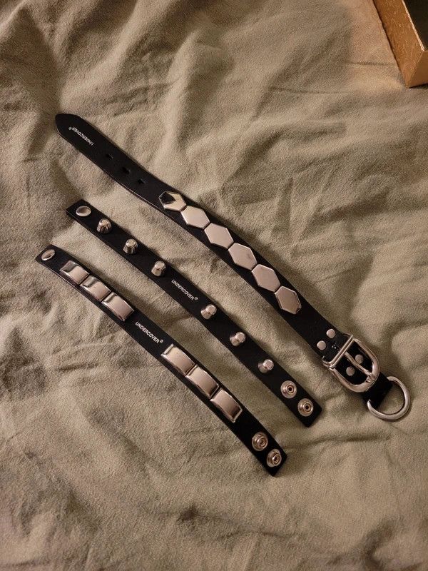 Undercover Undercover Studs Leather Bracelet Size ONE SIZE - 6 Thumbnail