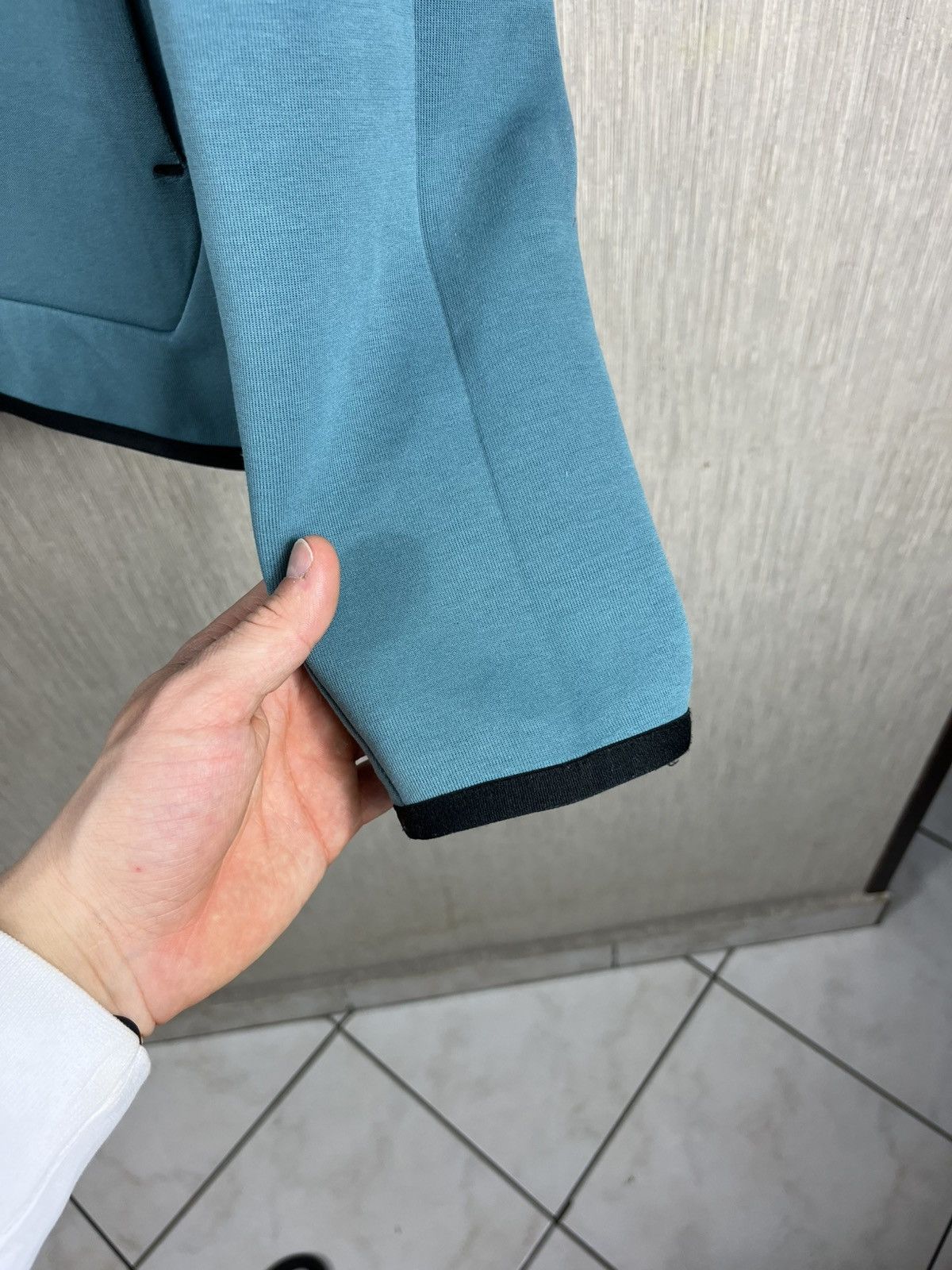 Nike Nike vintage tech fleece zip hoodie drill y2k mineral teal Size US XS / EU 42 / 0 - 14 Thumbnail