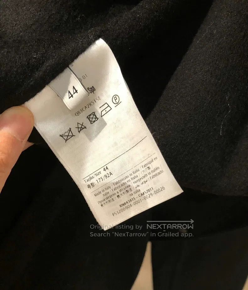 Valentino Valentino Black coat coat Size L / US 10 / IT 46 - 5 Thumbnail