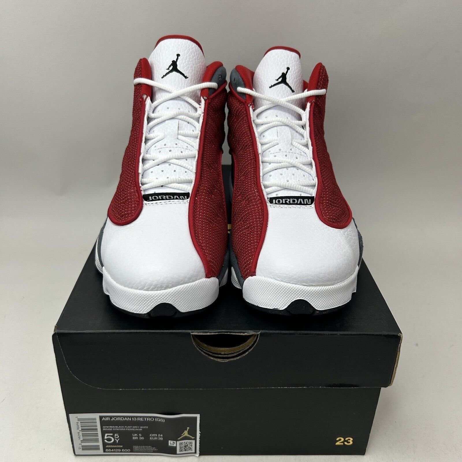 Nike Nike Air Jordan 13 Retro GS “Red Flint” 2023 Size US 7 / IT 37 - 2 Thumbnail