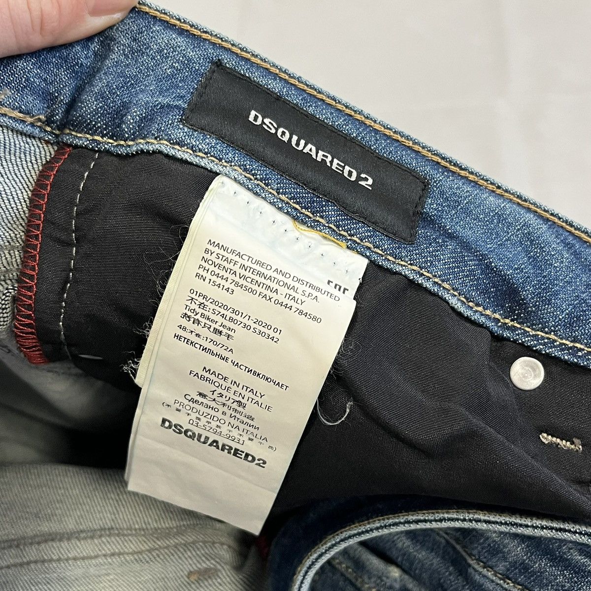 Dsquared2 Dsquared2 blue denim jeans trousers #denim Size US 36 / EU 52 - 10 Thumbnail