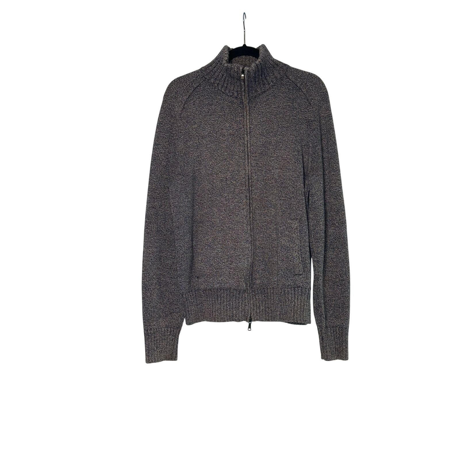 Banana Republic Banana republic blue zippered knit sweater jacket size Large Size US L / EU 52-54 / 3 - 6 Thumbnail