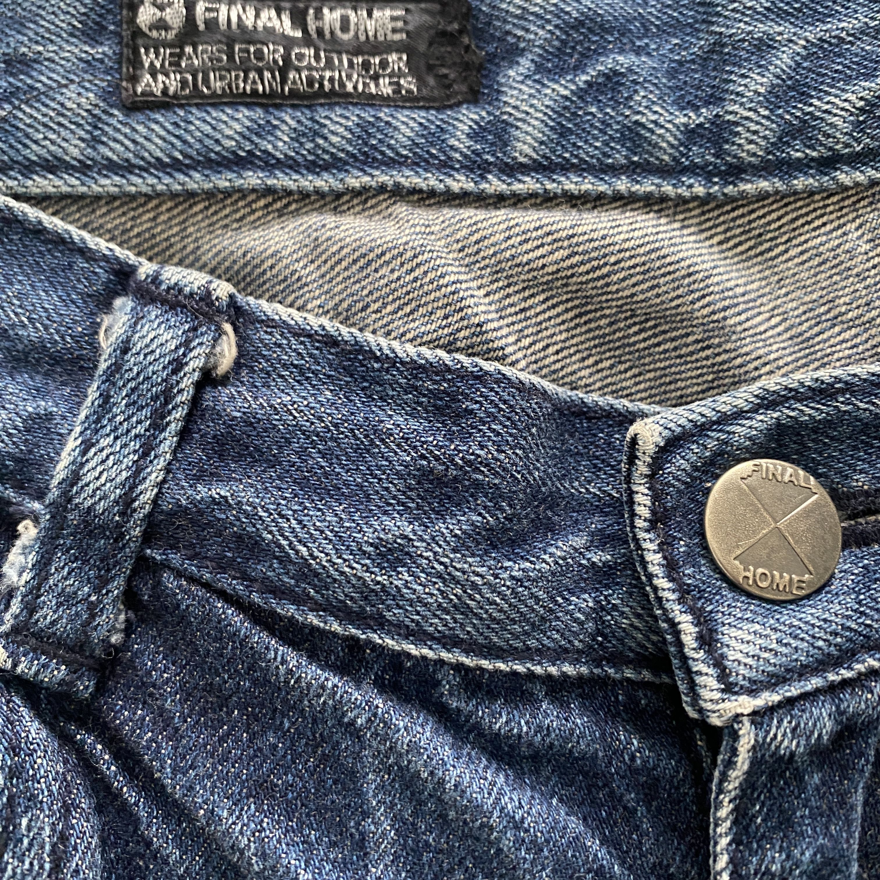 Final Home Vintage Final Home Issey Miyake Denim Pants Size US 30 / EU 46 - 3 Thumbnail