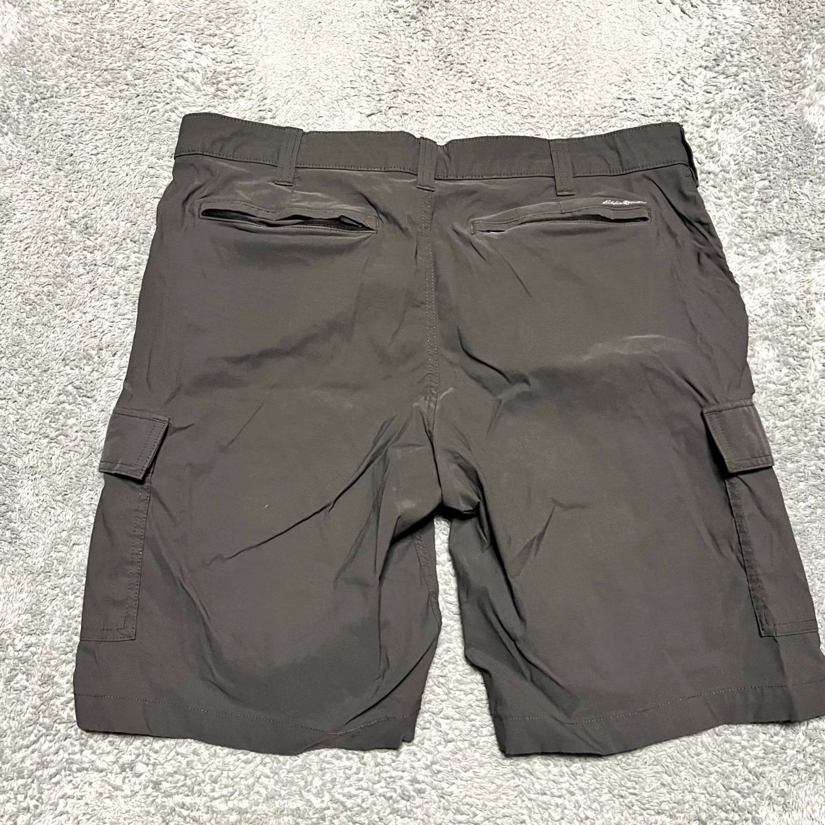 Eddie Bauer Eddie Bauer Shorts Mens 40 Gray Travex Cargo Utility Nylon Hiking Mens Size US 40 / EU 56 - 2 Thumbnail