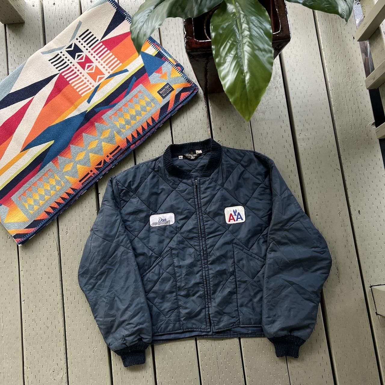 Vintage Vintage quilted bomber jacket United Airlines Size US XL / EU 56 / 4 - 3 Thumbnail
