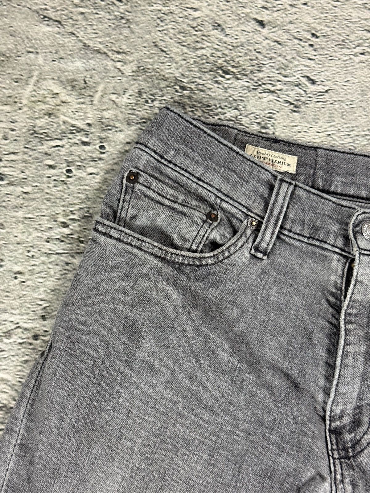 Levi's Levi’s 511 Grey Slim Jeans Size US 32 / EU 48 - 8 Thumbnail
