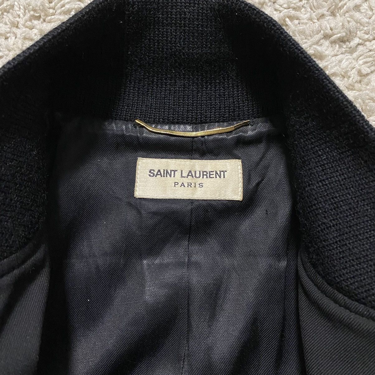 Saint Laurent Paris Saint Laurent FW15 Teddy jacket by Hedi Slimane Size US S / EU 44-46 / 1 - 2 Thumbnail