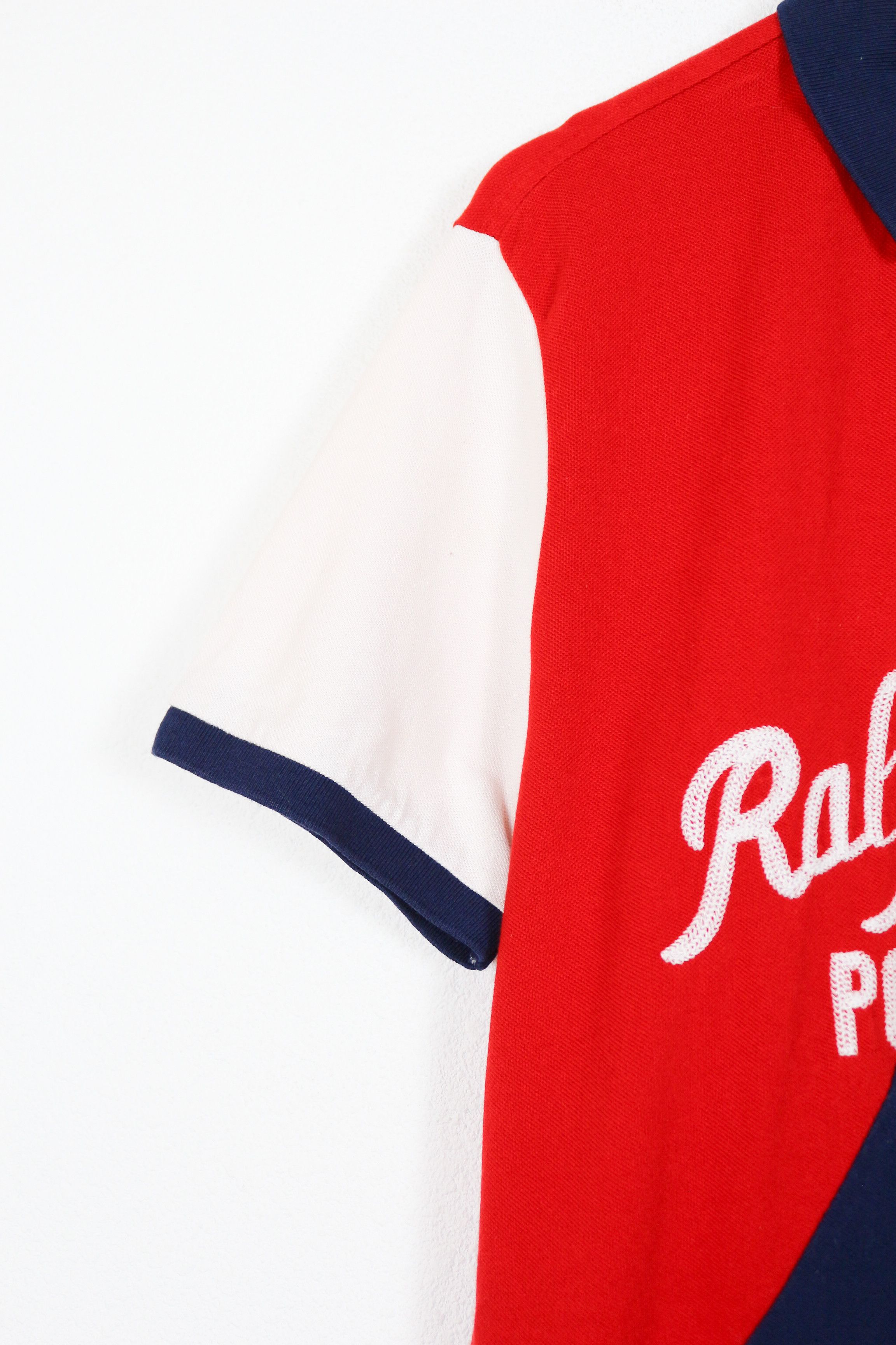 Rugby Ralph Lauren Polo Ralph Lauren Letterman Polo Team Rugby Polo Shirt Size US L / EU 52-54 / 3 - 2 Thumbnail