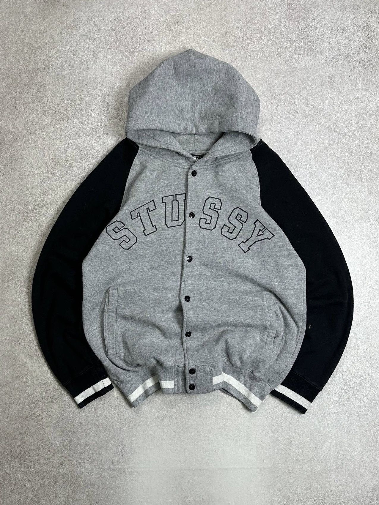 Stussy Stussy Coated Cotton Club Jacket | Grailed