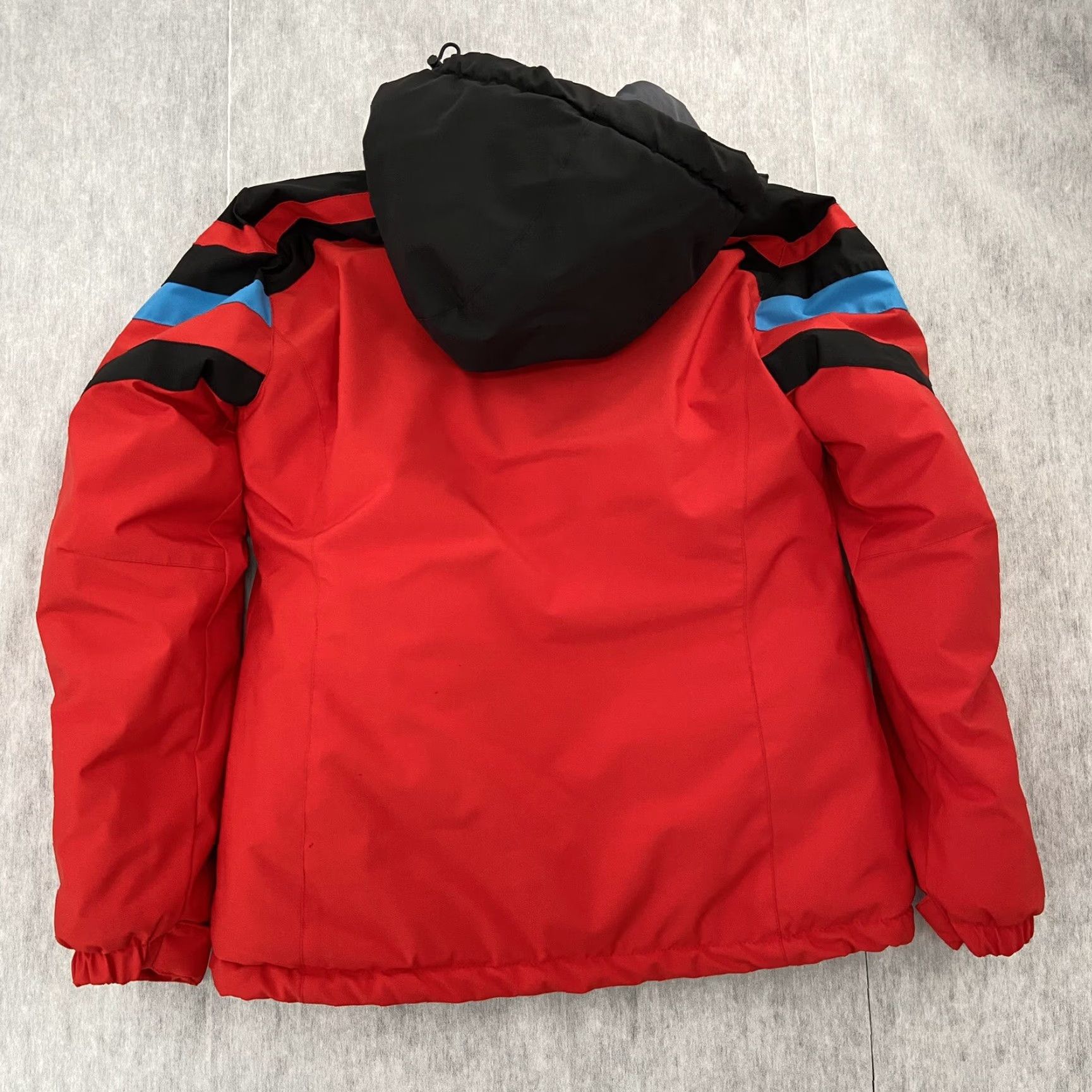 Rains Wantdo Jacket Womens Medium Red Gray Ski Coat Windproof Rain Outdoors Full Zip M Size M / US 6-8 / IT 42-44 - 3 Thumbnail