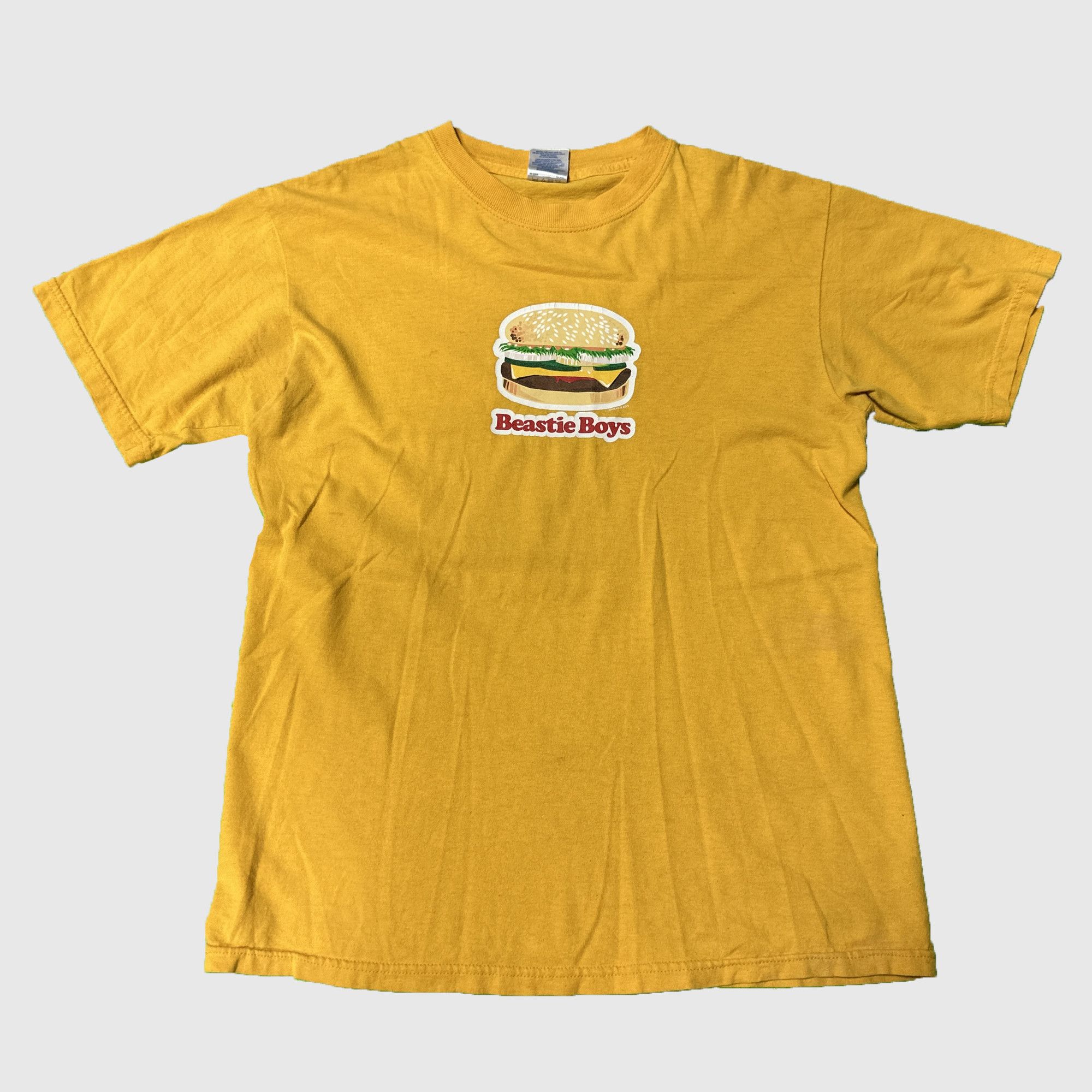 Gildan Vintage Beastie Boys Burger Graphic T-Shirt Size M Size US M / EU 48-50 / 2 - 1 Thumbnail