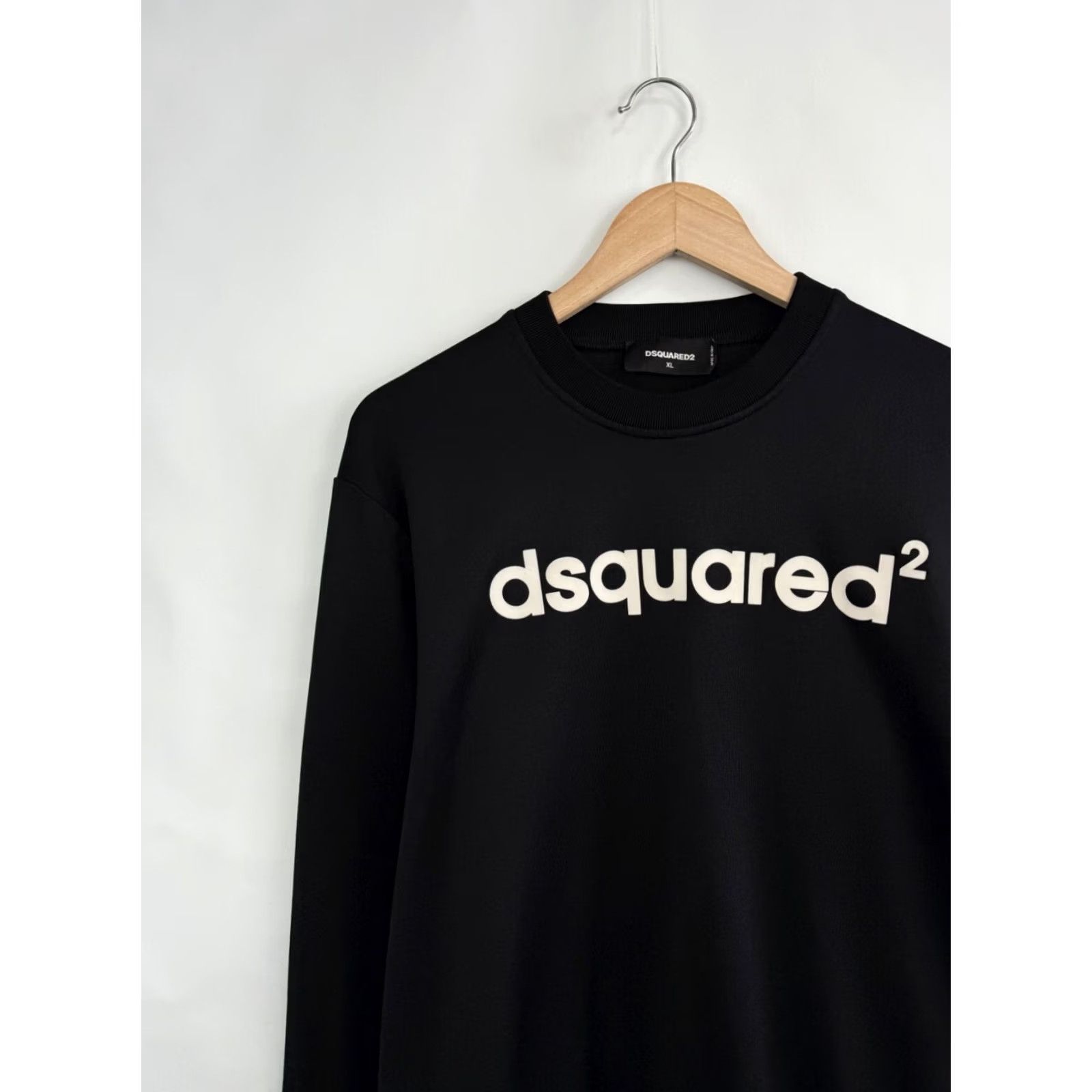 Dsquared2 Dsquared2 Classic Sweatshirt Made in Italy XL Black Mens Pullover 90s Y2K Rare Vintage Modern Fit Size US XL / EU 56 / 4 - 3 Thumbnail