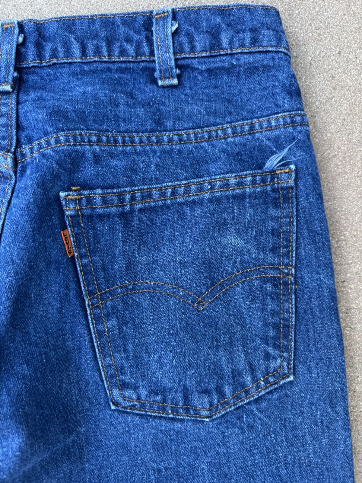 Levi's Vtg 80’s Levi’s 646 Orange Tab Bellbottom Flare Jeans 32x28 Size US 32 / EU 48 - 8 Thumbnail