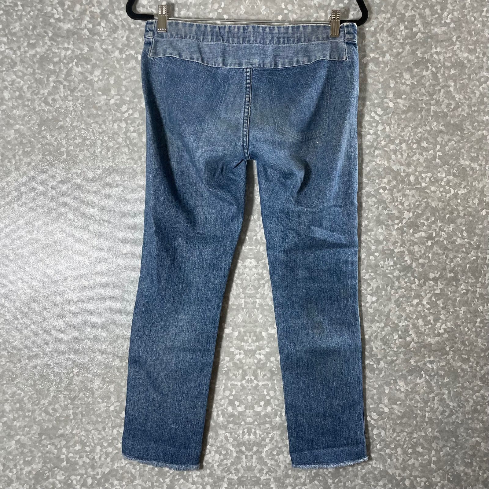 Vince Vince Patchwork Straight Leg Ankle Jeans - Size 26, Low Rise Size 26" / US 2 / IT 38 - 10 Thumbnail