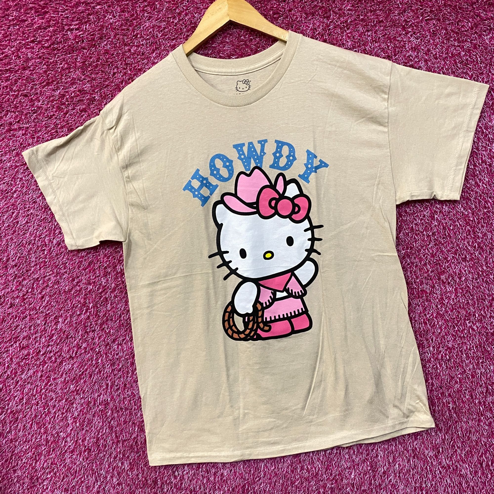 Disney Sanrio Hello kitty Cowgirl Howdy by Sanrio T-Shirt Size Larg Size L / US 10 / IT 46 - 3 Thumbnail