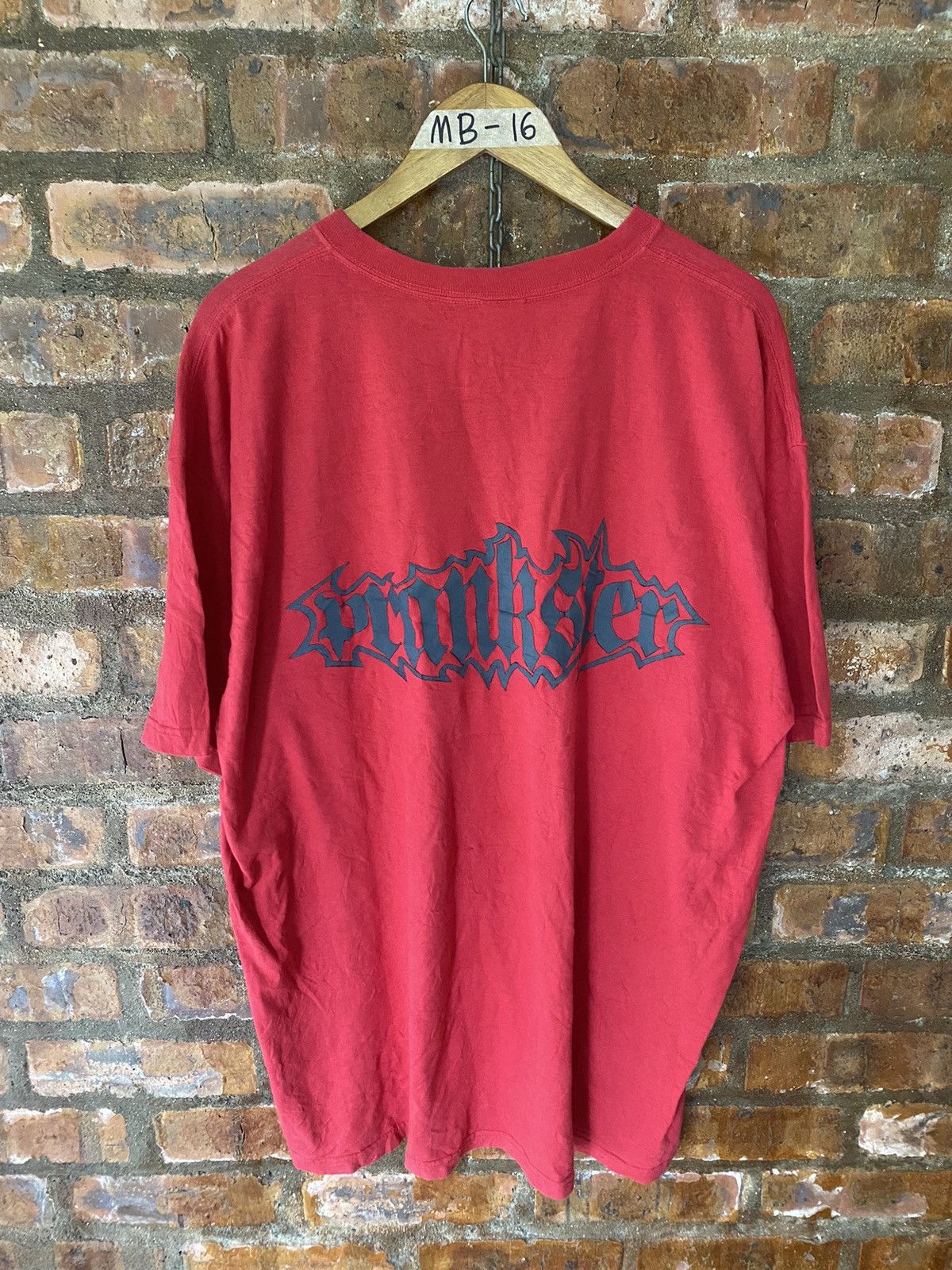 Vintage 1990s Prankster punk Anvil tee Size US XL / EU 56 / 4 - 2 Thumbnail