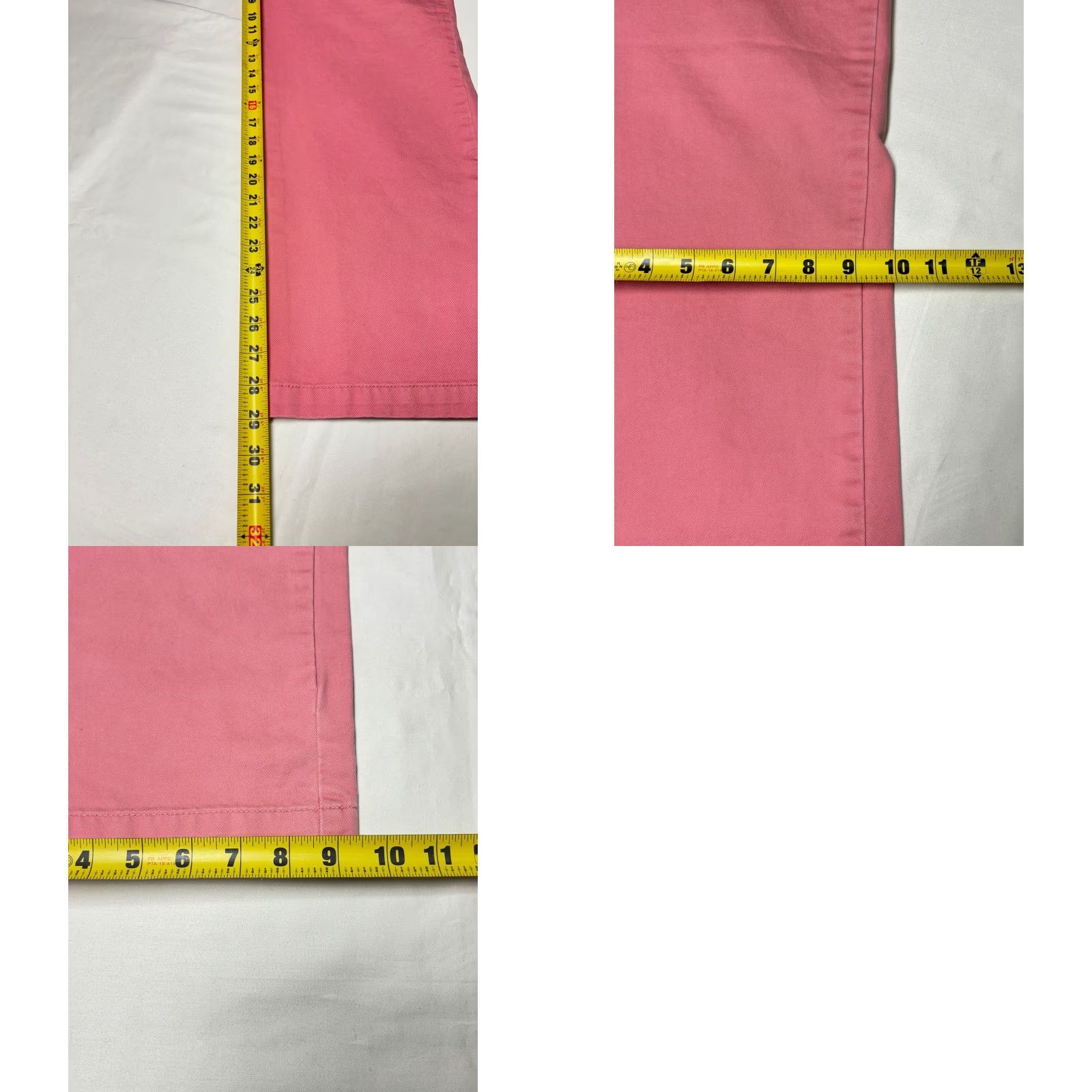 Vineyard Vines Vineyard Vines Pants Chino Pink 34x30 Men Casual Straight Front Flat Front Cotton 30in Inseam Size US 34 / EU 50 - 9 Thumbnail