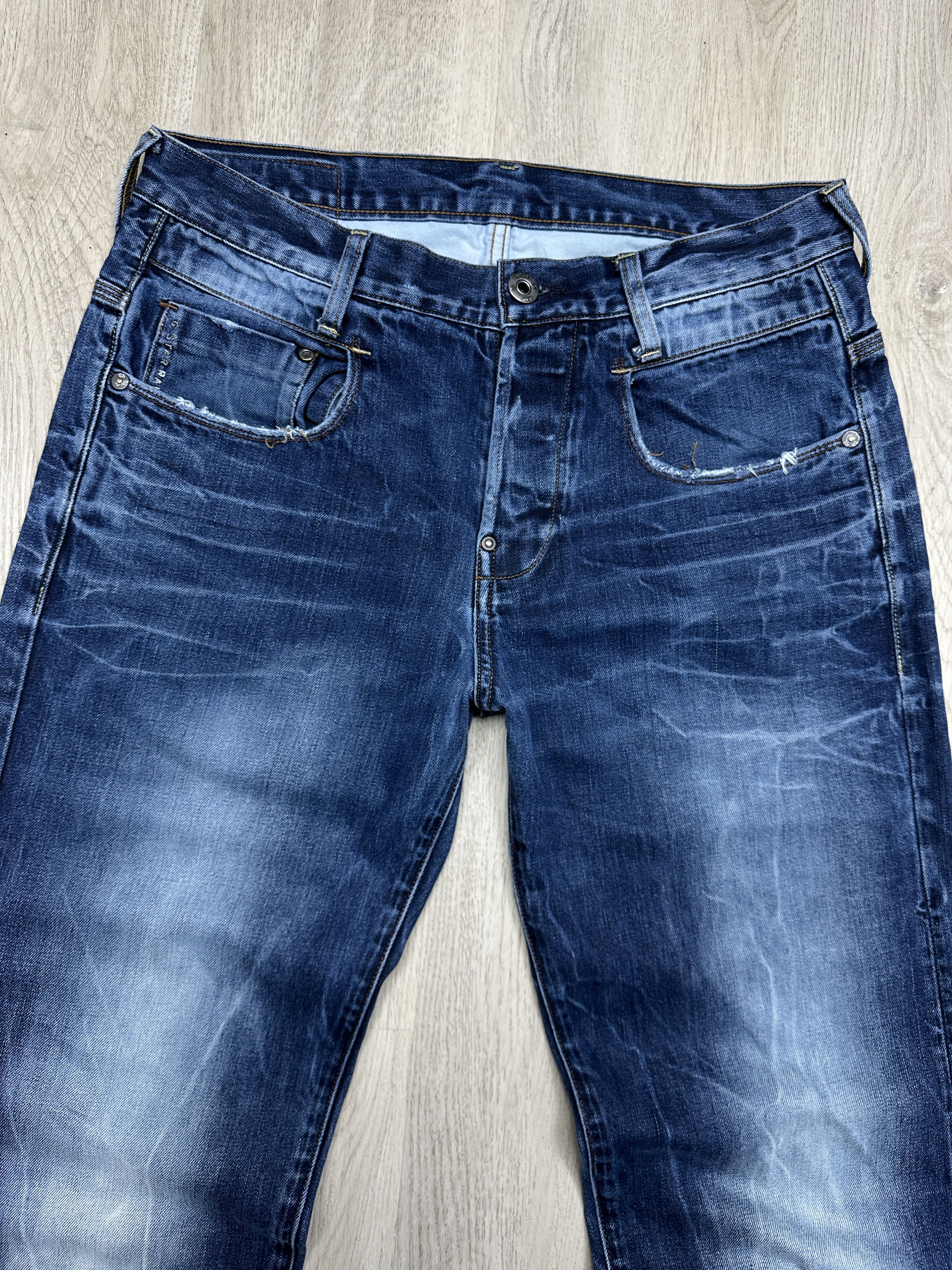 G-Star G Star Raw Mens New Radar Low Loose Denim Pants Jeans Size US 32 / EU 48 - 5 Thumbnail